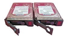 Lot of 2pcs 2TB HPE HGST HUS726020ALA614 7.2K RPM SATA 6Gb/s HDD with Caddy