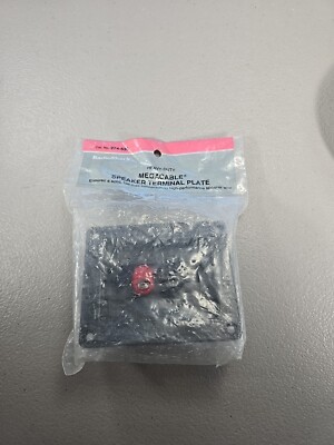 Radio Shack Heavy Duty Megacable Speaker Wire Terminal Plate 274-630 New NOS