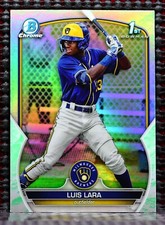 LUIS LARA  -  2023 BOWMAN CHROME PROSPECT LUNAR GLOW REFRACTOR #BCP100