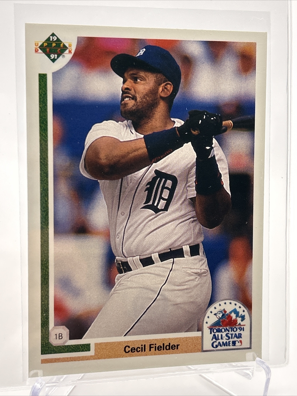 1991 Upper Deck Final Edition Cecil Fielder Card #82F Mint FREE SHIPPING