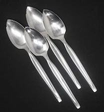 International Wm Rogers MFG Co. Stainless Concept Orange/Grapefruit Spoon set 4