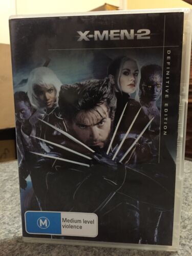 X-Men 2 - Definitive Edition - DVD Region 4 - Patrick Stewart, Hugh Jackman