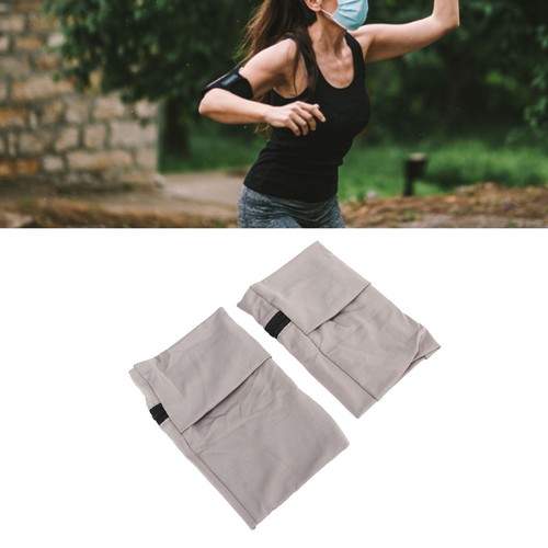 (Gris clair) 2 pièces support de brassard de téléphone de marche manche sac de bras pour courir LS - Photo 21/22