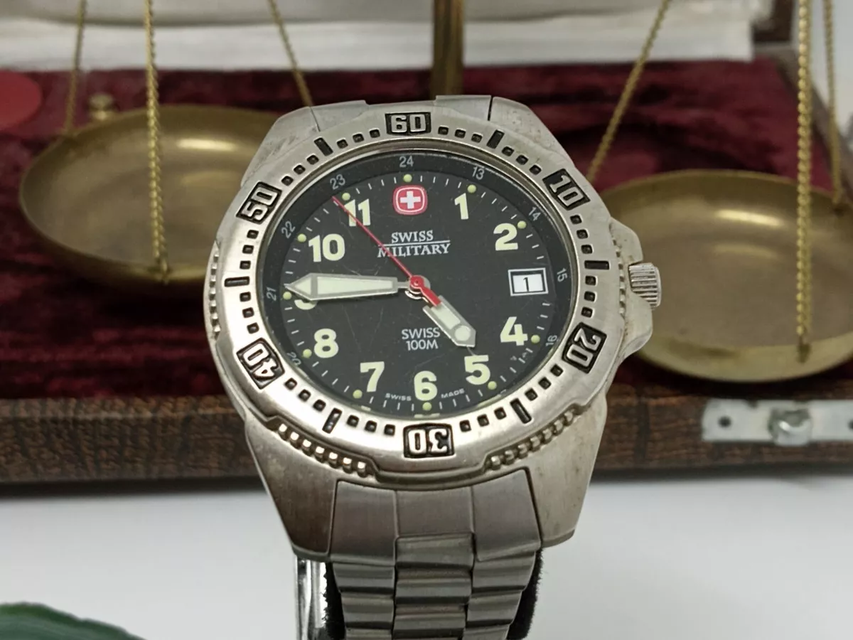 Vintage wenger swiss military watch sales