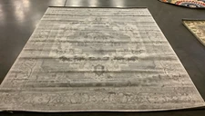 IVORY / GREY 8' X 10' Flaw in Rug, Reduced Price 1172664328 BNT851J-8