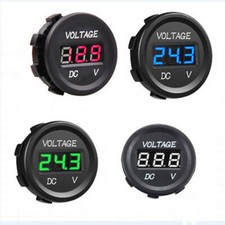 LED Digital Voltmeter Voltage Panel Volt Meter Display --Car Autobike Motorcycle