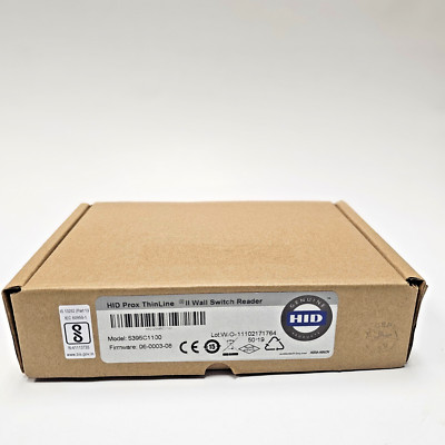 HID 5395C1100 ThinLine II Proximity Reader with Wiegand Output NEW