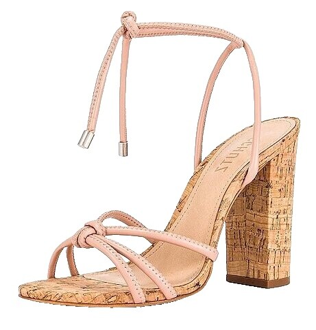SCHUTZ | Shoes | Schutz Ericka Braided Sandal Sweet Rose  New Schutz Ericka Leather Braided Square Toe Sandal in Rose main image 1