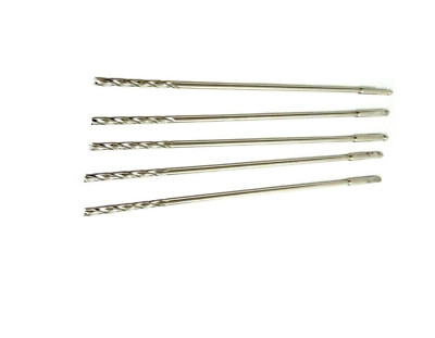 Veterinary Quick Coupling Cannulated Drill Bit Pack of 5 Pcs Surgical Instrument