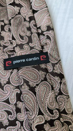 Pierre Cardin 100% Silk Tie Necktie - Made IN Italy - Picture 5 of 5