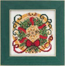 MILL HILL CROSS STITCH WITH BEADS - MANDALA QUARTET