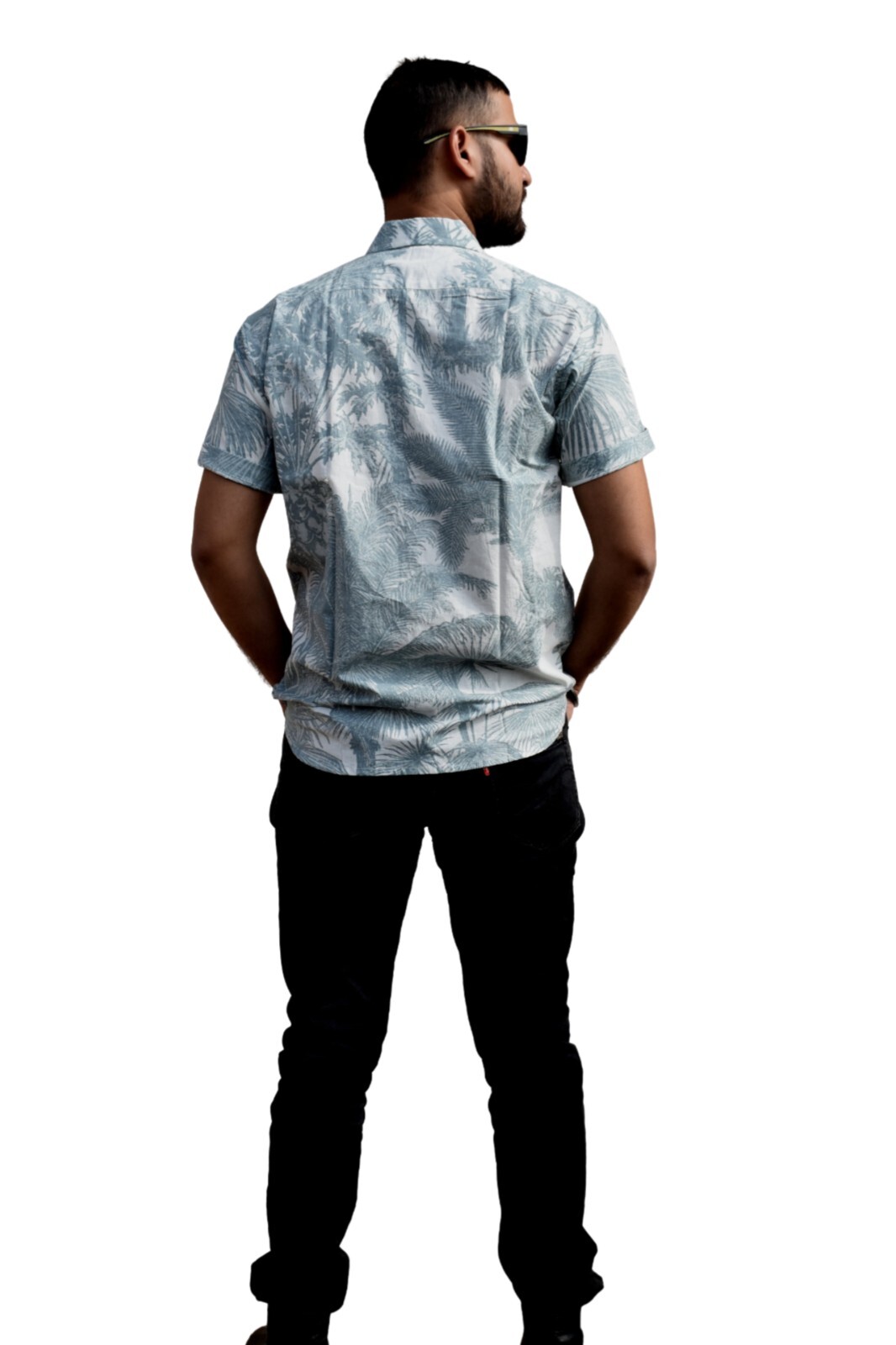 Chemise De Mariage Pour Homme En Coton Vert Indien Fait Main Taille 2XL
