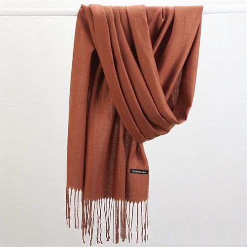 Cashmere Blend Scarf Women Ladies Winter Warm Long Soft Wool Shawl Wrap Pashmina - Picture 11 of 17