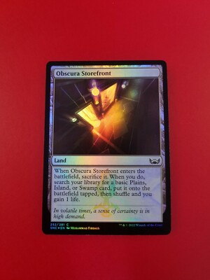 1x Obscura Storefront | FOIL | Streets of New Capenna | MTG Magic