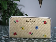 NWT Kate Spade Staci Garden Bouquet Large Continental Wallet KB533 Multi
