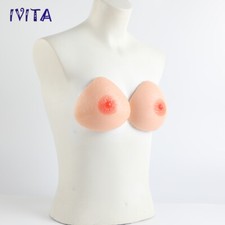 IVITA A Cup Selbstklebend Brüste Silikonbrüste Crossdresser Fake Brüste