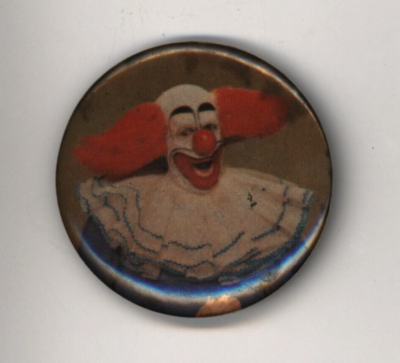 Vintage Bozo The Clown 2 1/4