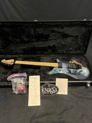 2017 Knaggs Severn XF Trembuck Galaxy Graphic by Nick Ralph Flame Maple Neck W/O