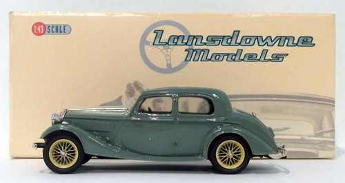 Lansdowne Models 1/43 Scale LDM74 - 1937 Riley 12/4 Continental Sedan - Green - Picture 5 of 5