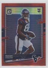 2020 Panini Donruss Optic Rookies Red Hyper Prizm Isaiah Coulter #132 02rn