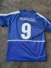 BRAZIL NATIONAL TEAM Ronaldo 1998/1999/2000 AWAY SHIRT JERSEY NIKE SIZE M