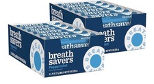 Breathsavers Peppermint Mints, 24-Count 2 Pack of 12 