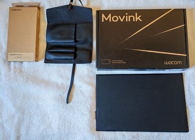 Wacom Movink 13.3 Creative Pen Display ungeöffnet ProPen 3, Cover & Stifteetui