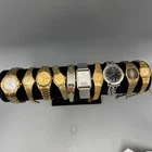 Seiko Citizen Watch Lot Women 10 Gold Silver Quartz Mechanical Tank PARTS WL11