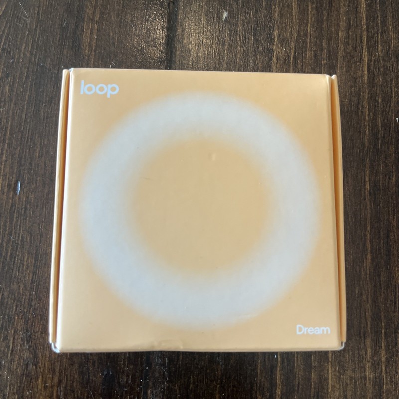 LOOP dream earplugs Peach Open Box