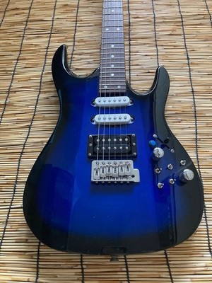 ☆美品　新機能満載　AriaPro II MA SSH ST Aria Pro II MA SSH ST type Blue burst 3.2kg Electric Guitar Used