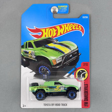 Hot Wheels Toyota Off-Road Truck Green HW Daredevils 7/10 152/250 2016 Baja