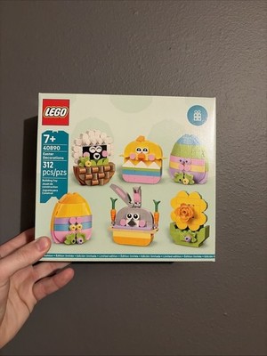 LEGO GWP Easter Decorations 40890 Limited Edition Complete Set Bunny Chick Egg