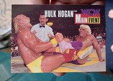 1995 CARDZ WCW Main Event - Promos Hulk Hogan, Ric Flair #2
