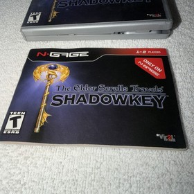 Elder Scrolls Travels Shadowkey (Nokia N Gage) Complete Excellent Condition F/S