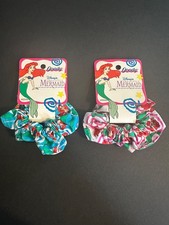 My Little Mermaid Disney Vintage 1992 Goodie Hair ties Scrunchies