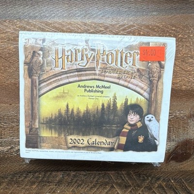 Andrews McMeel Publishing Harry Potter Sorcerer's Stone 2002 Calendar