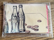 Vintage Coca Cola Note Cards ~ Blank Inside ~ NOS Pack of 8 ~  1980s