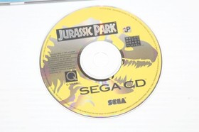 Jurassic Park (Sega CD Game, 1993) Vintage Game Complete w/ Case & Foam