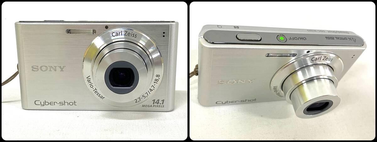 SONY Cyber Shot DSC-W320 Silver Digital Camera 4x Zoom 14.1MP