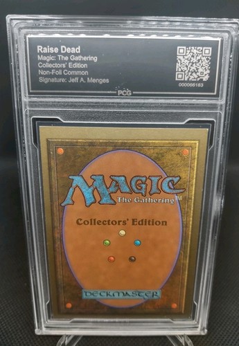 Raise Dead Collector's Edition PCG Authenticated Signed by Jeff Menges - Picture 2 of 3