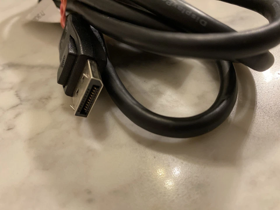 HP HDMI to HDMI Display Cable Black 6ft E508028 30v Awm - Image 2 of 3