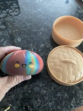 Rare Viral Tie Dye Rainbow Mystery Squishy Bun Dumpling FAST SHIPPING
