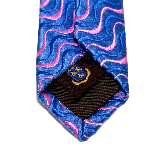 Robert Talbott Tie Wave Iridescent Geometric Luxu… - image 18