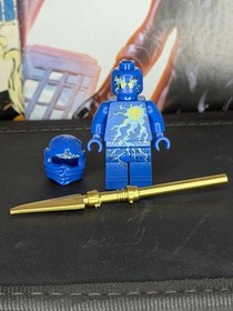 Ninjago NRG Jay Minifigure Custom LEGO Blue Lightning Ninja 9570