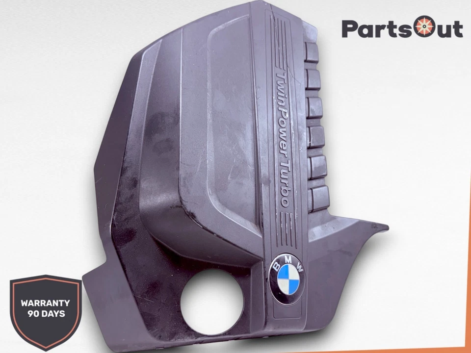2010-2016 BMW 535i xDrive Engine Motor Cover Shield TwinPower Turbo 7607447 OEM - Image 2 of 4