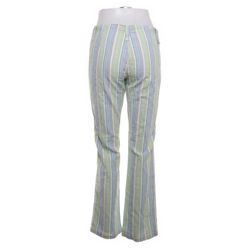 Think Pink, Hose, Größe: 44, Grün/Mehrfarbig, Baumwolle/Leinen, Streifen #0GH - Bild 2 von 4