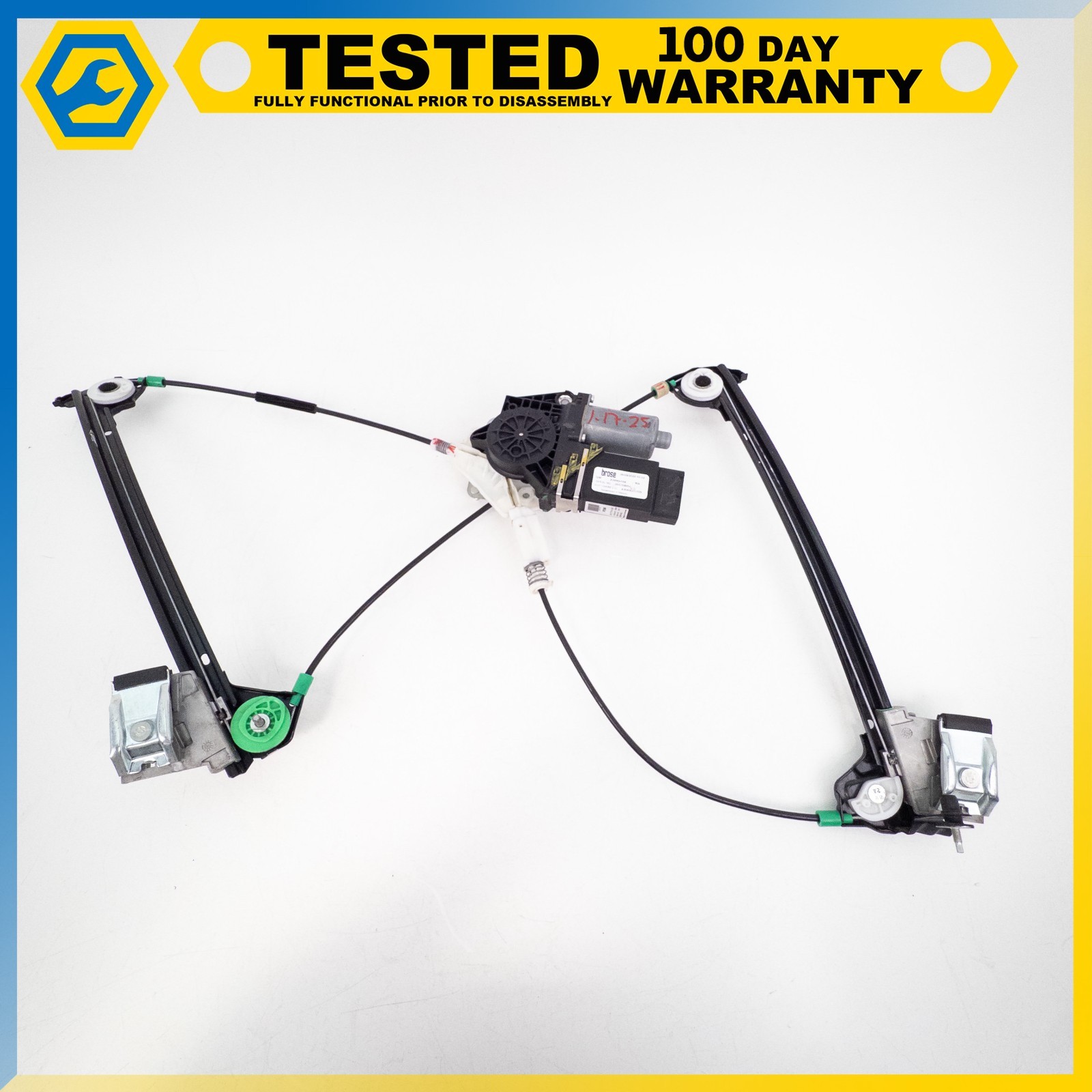 05-13 CHEVROLET CORVETTE C6 FRONT RIGHT POWER WINDOW REGULATOR MOTOR ASSEMBLY OE