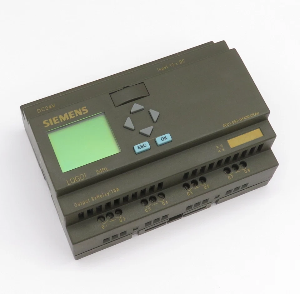 SIEMENS LOGO! 24RL Logikmodul 6ED1053-1HA00-0BA0 Logic Module E-Stand: 02