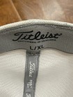 Titleist FJ FootJoy Pro V1 Stretch Fit Golf Hat Cap Fitted Unisex L/XL, White — photo 3