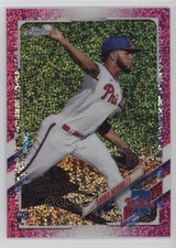 2021 Topps Chrome Magenta Speckle Refractor 49/350 Adonis Medina #120 14li